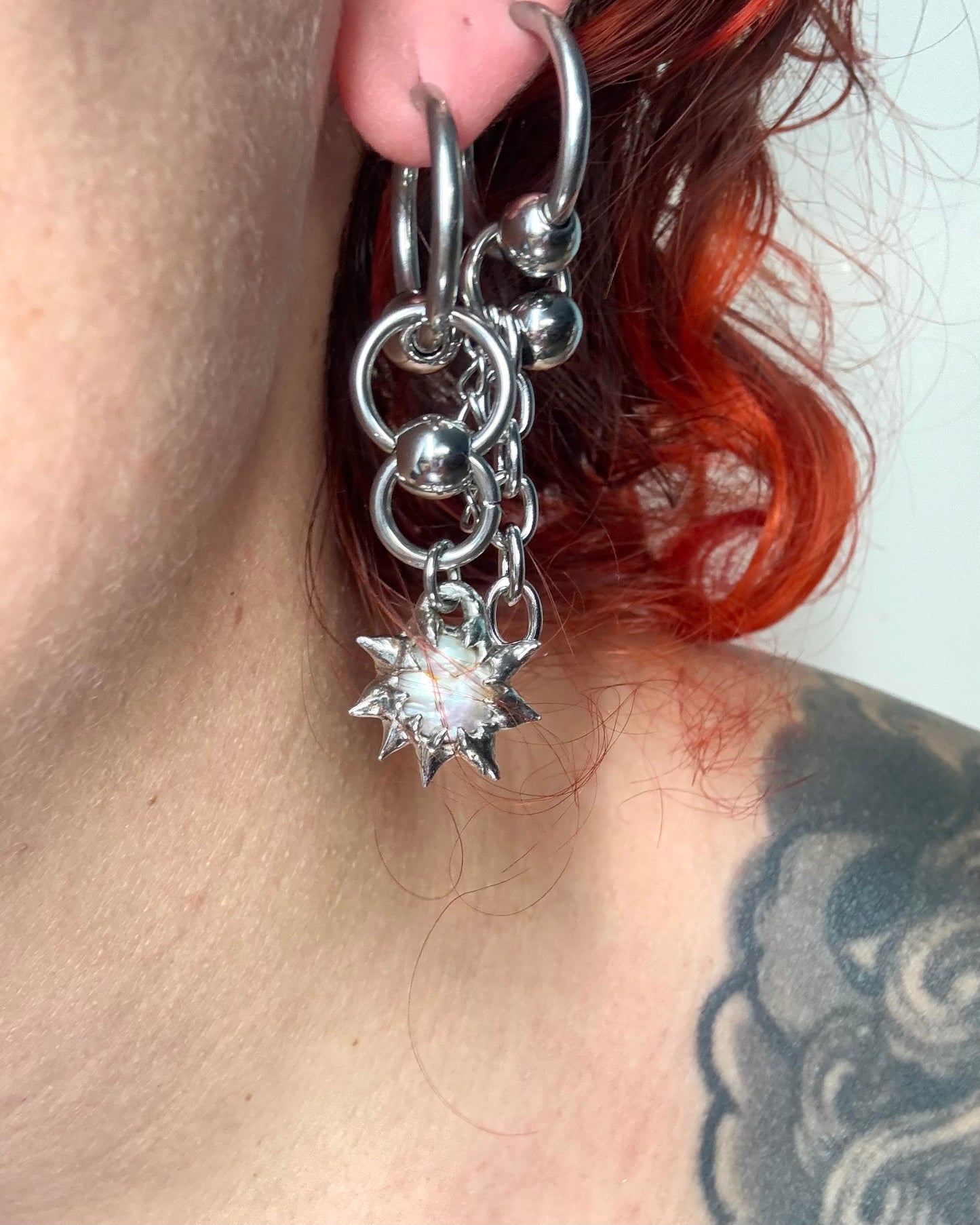 Zatolib | Chainmail Earring Pair