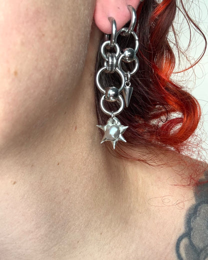 Vejjar | Chainmail Earring Pair