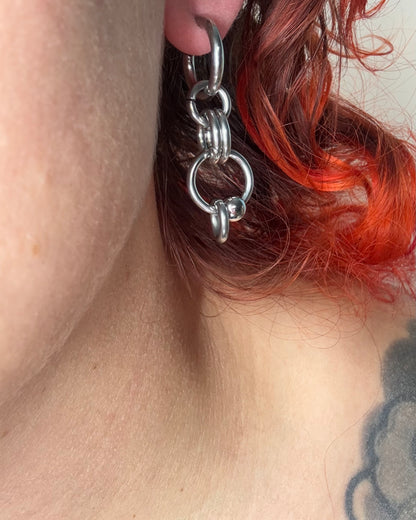 Ghoel | Chainmail Earring Pair