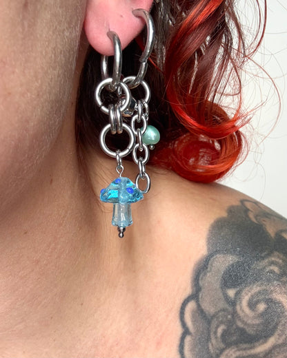 Xi | Chainmail Earring Pair