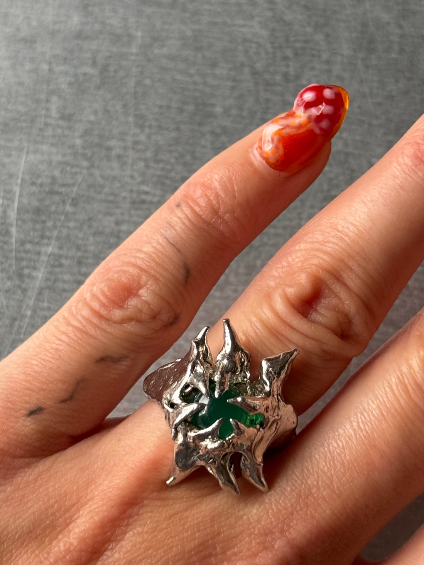 Tribal Stones | soldered ring