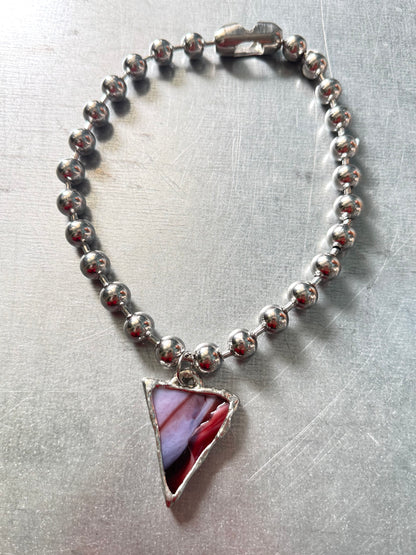 Stained Glass Collection: Aera | soldered Necklace