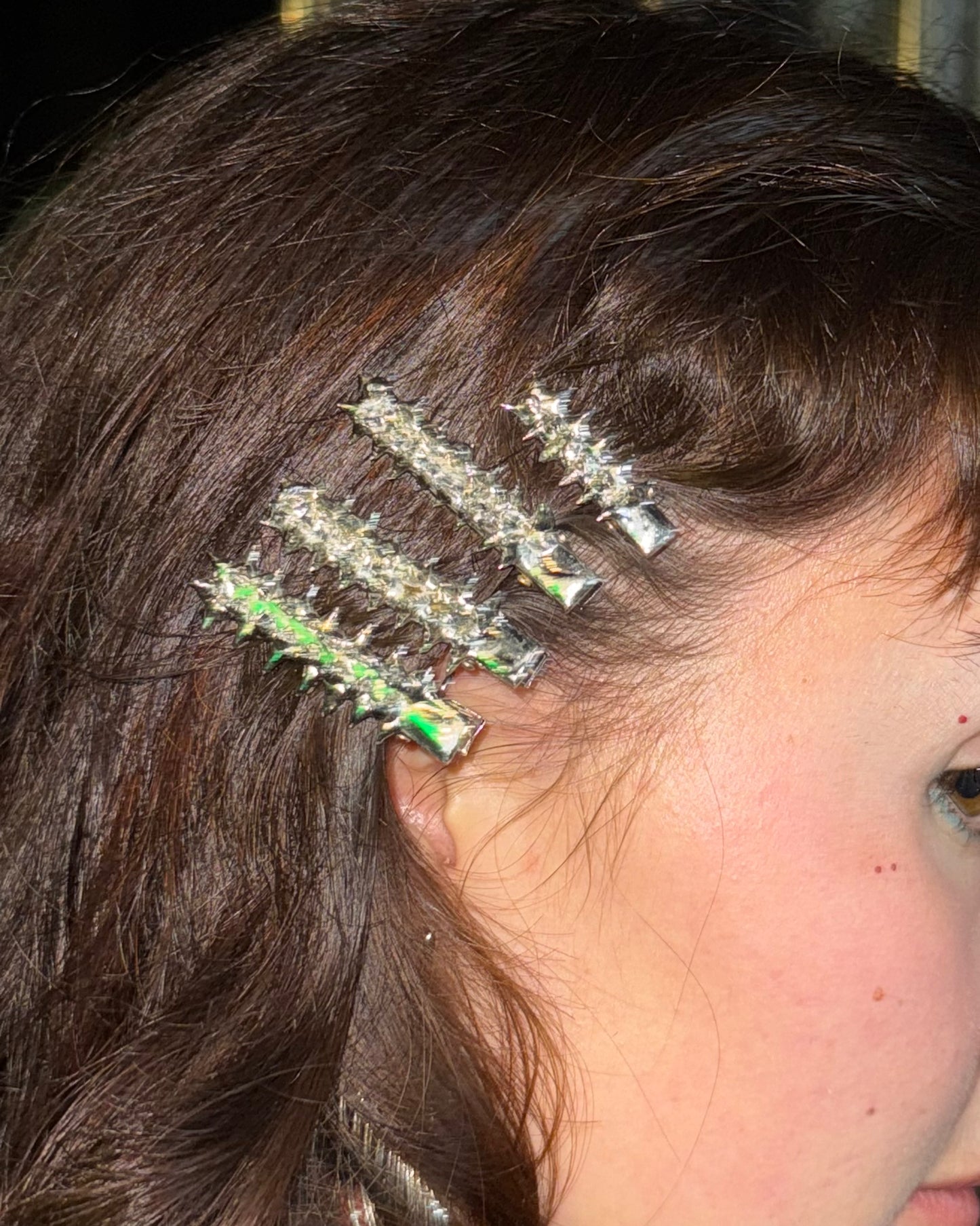 Plix | soldered hairclip