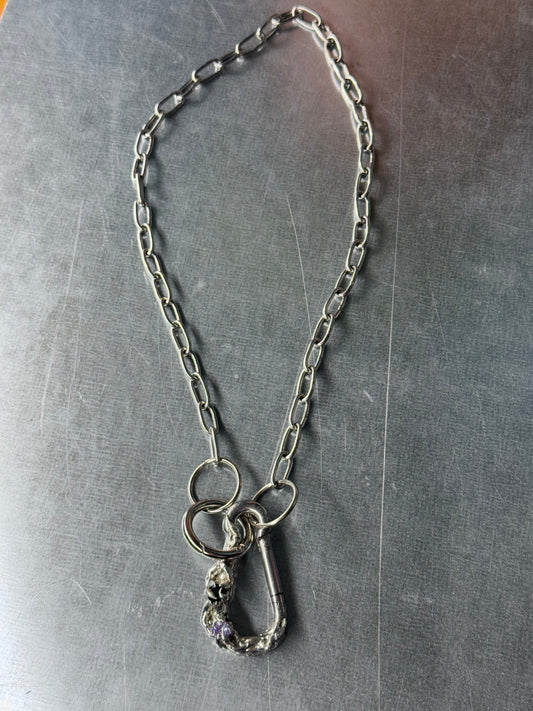 Ribo | Carabiner Necklace and trouser chain