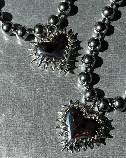 Chunky Heart | soldered Necklace
