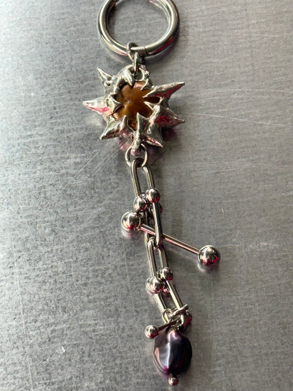 soldered Earring with piercings Phylida