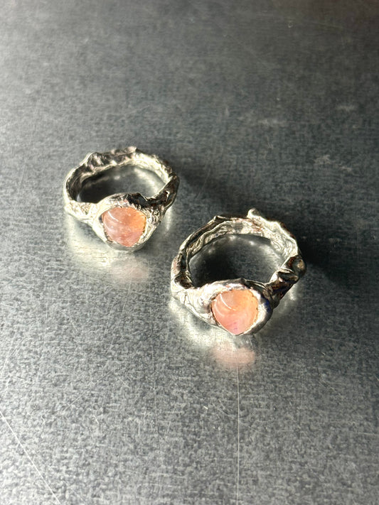 Gholka Moonstone | soldered ring