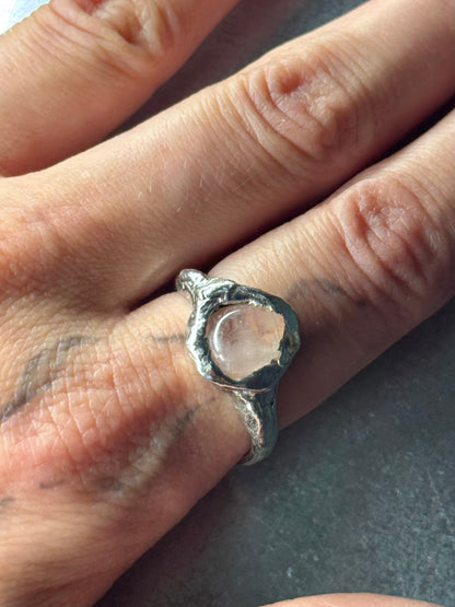 Gholka Moonstone | soldered ring