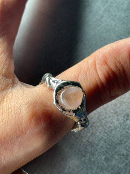 Gholka Moonstone | soldered ring