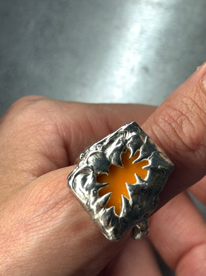 Stained glass | soldered Ring