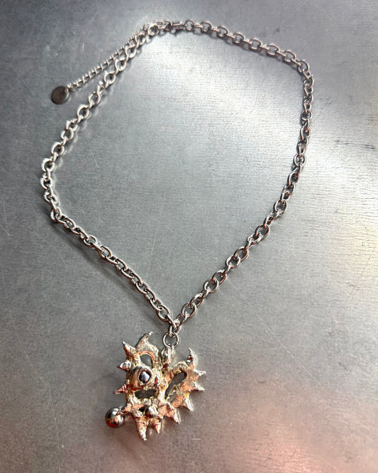 Heart Collection: Irydix | soldered Necklace