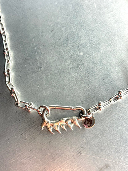 Khaeli | soldered Carabiner Necklace