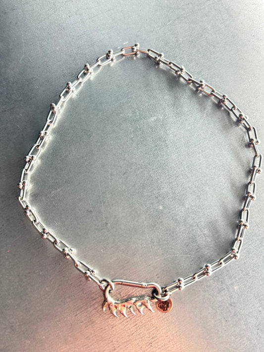 Khaeli | soldered Carabiner Necklace
