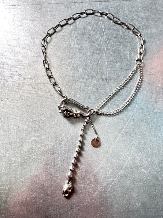 Kova | soldered Carabiner Necklace