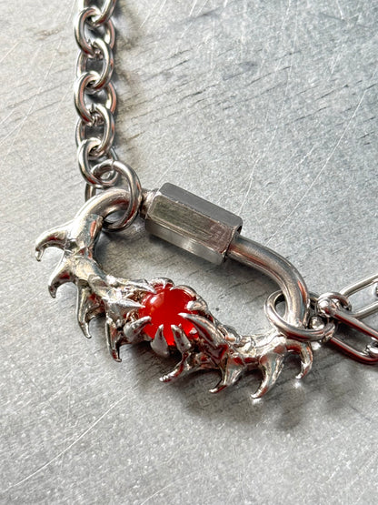 Lova | soldered Carabiner Necklace