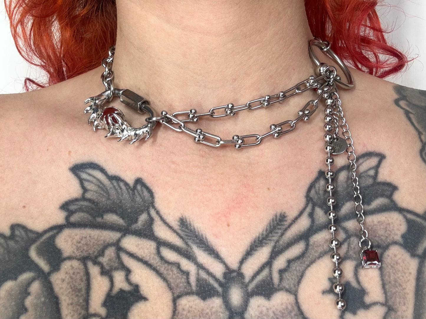 Lova | soldered Carabiner Necklace