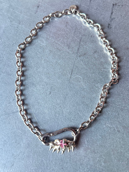 Luné | soldered Carabiner Necklace