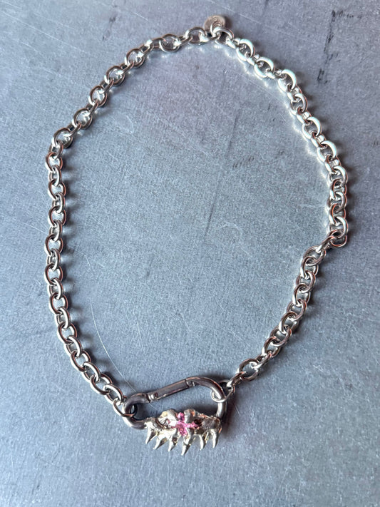 Luné | soldered Carabiner Necklace