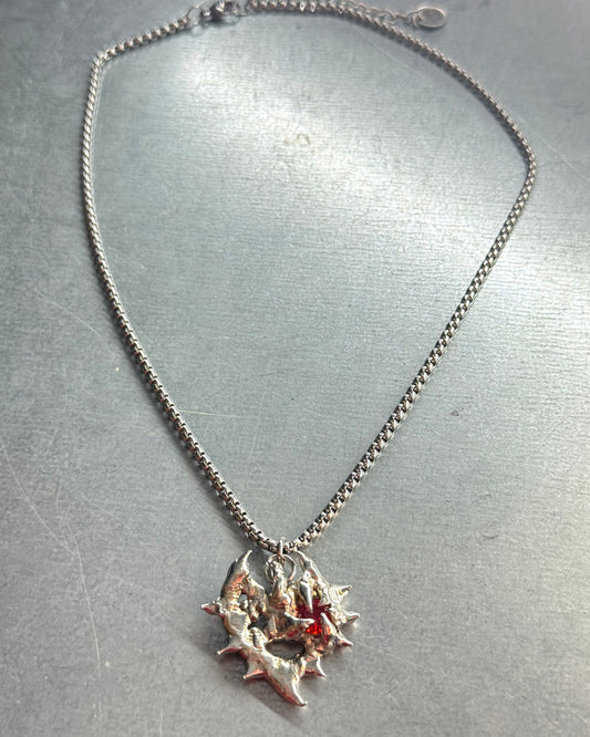 Heart Collection: Lunessa | soldered Necklace