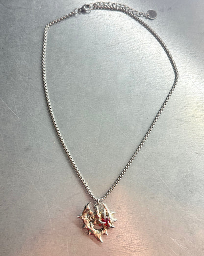 Heart Collection: Lunessa | soldered Necklace