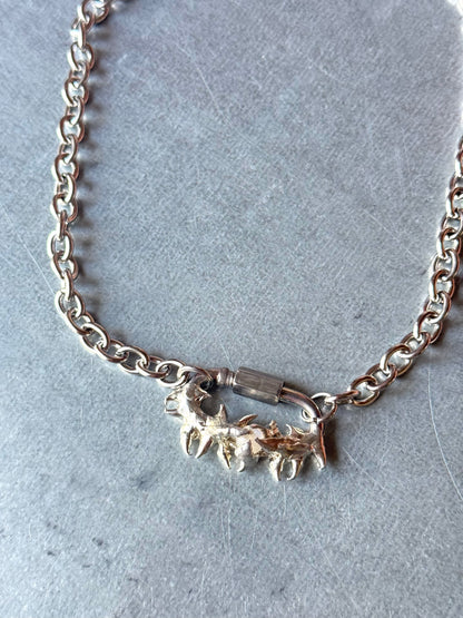 Luni | soldered Carabiner Necklace