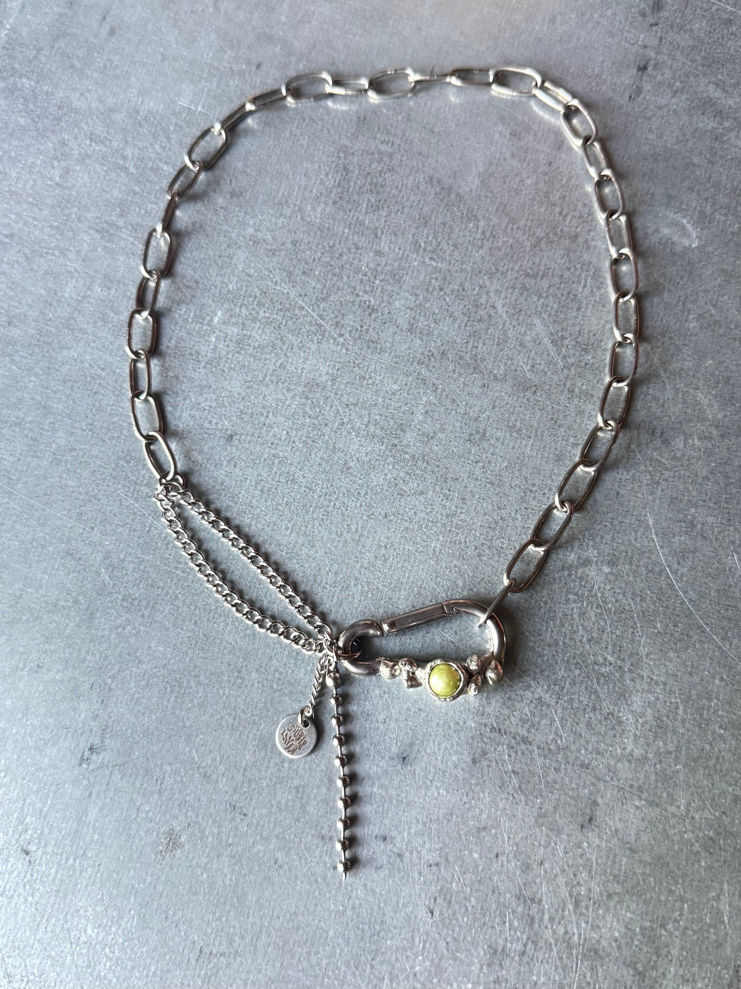 Lyvi | soldered Carabiner Necklace