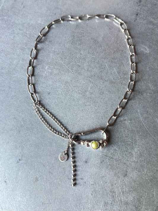Lyvi | soldered Carabiner Necklace