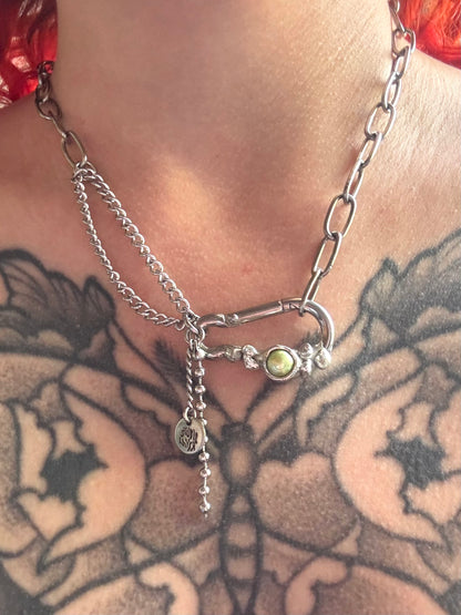 Lyvi | soldered Carabiner Necklace