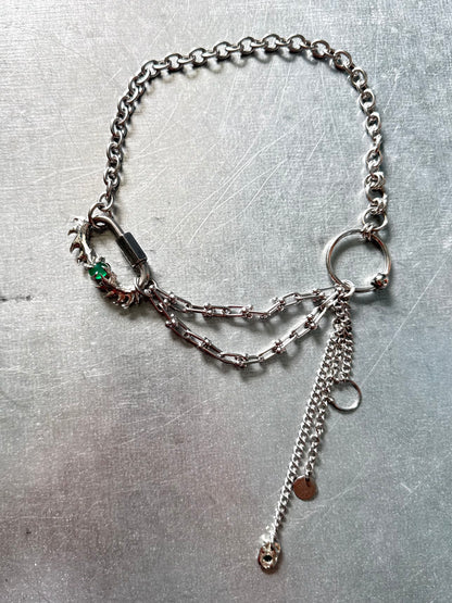 Myra | soldered Carabiner Necklace