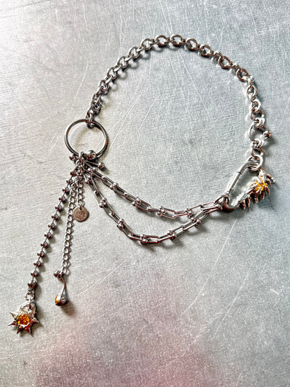 Naya | soldered Carabiner Necklace