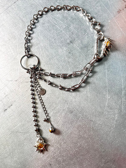 Naya | soldered Carabiner Necklace