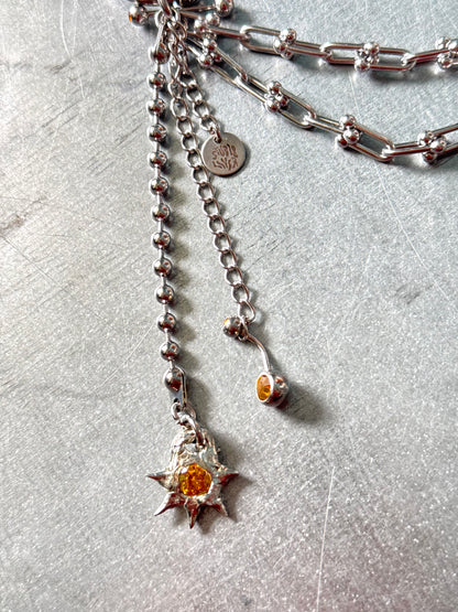 Naya | soldered Carabiner Necklace