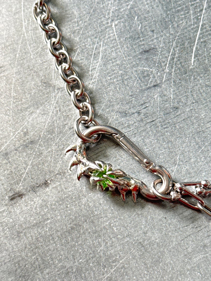 Niva | soldered Carabiner Necklace