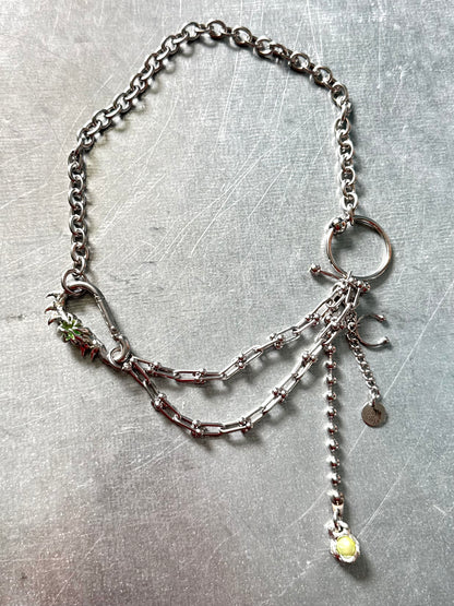 Niva | soldered Carabiner Necklace