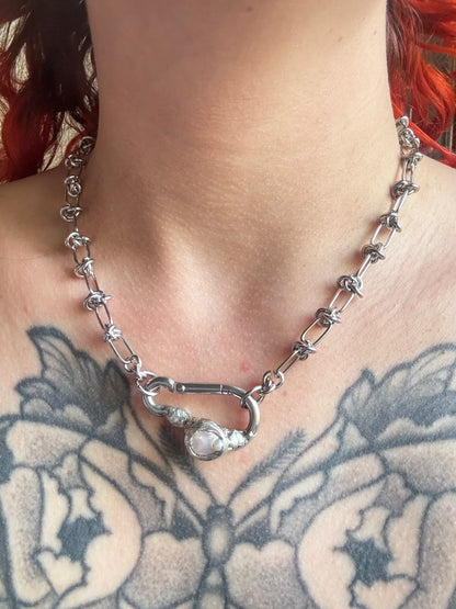 Norea | soldered Carabiner Necklace