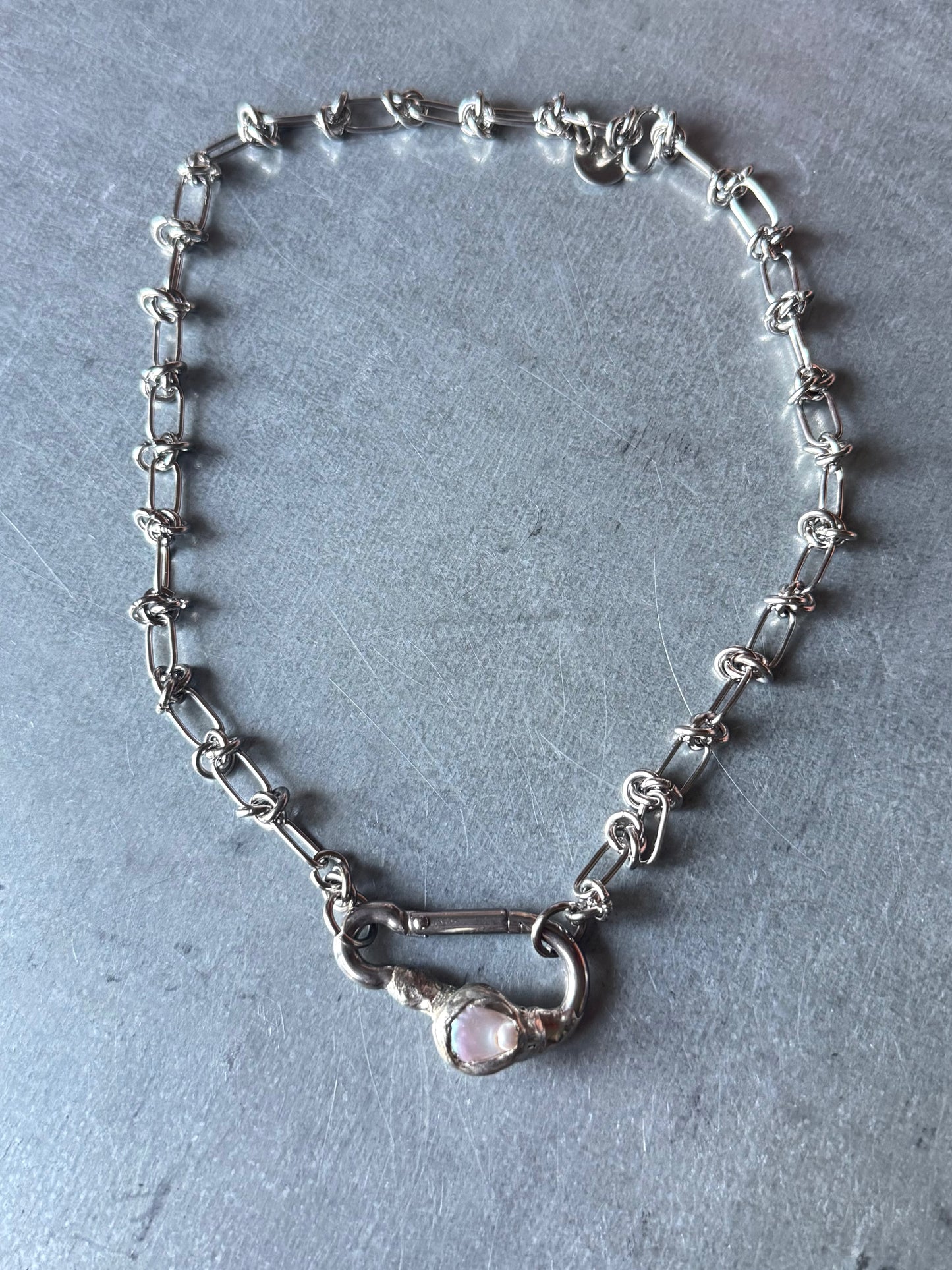 Norea | soldered Carabiner Necklace