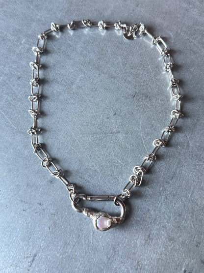 Norea | soldered Carabiner Necklace