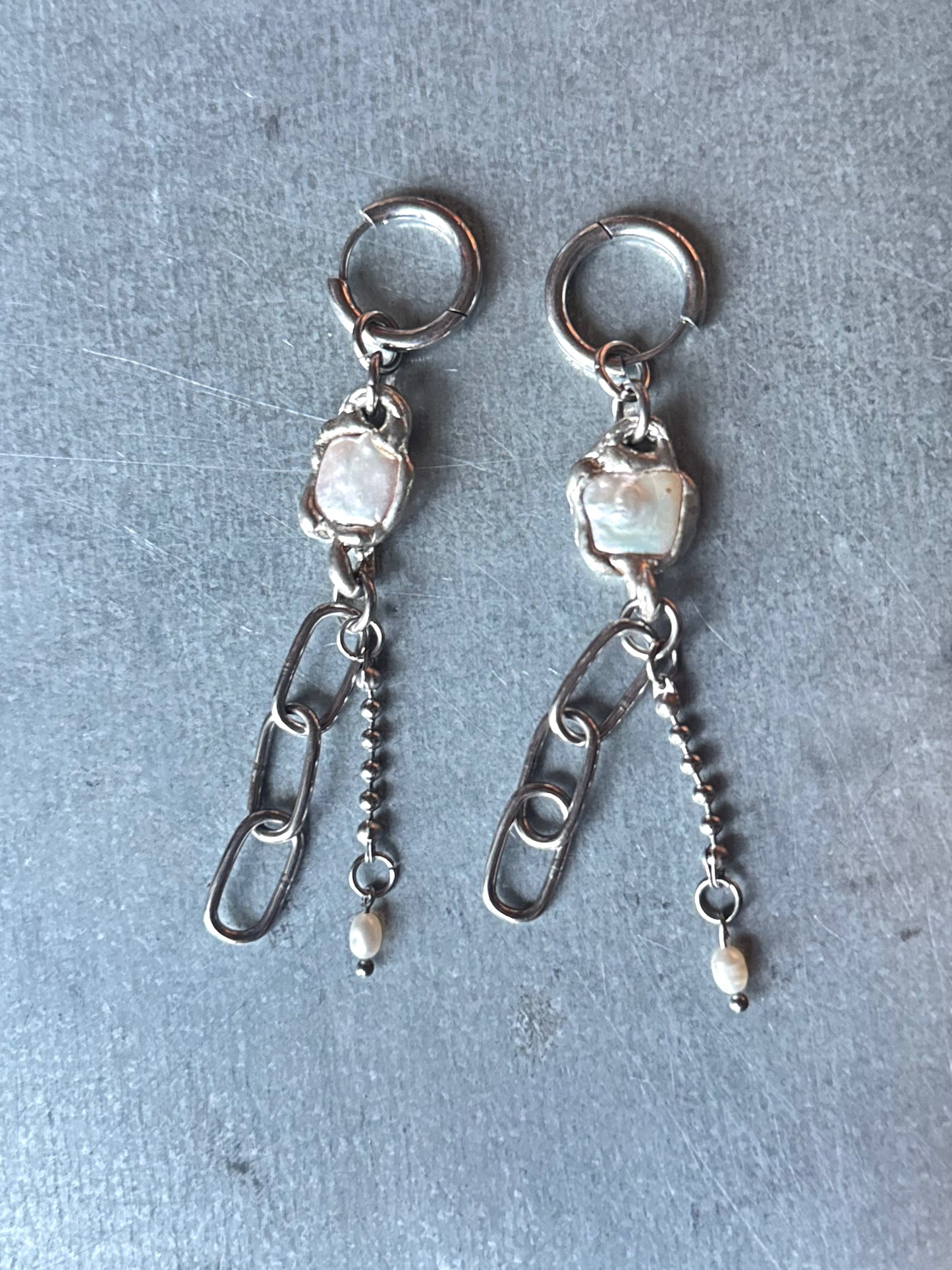 Nuri  | soldered Earring