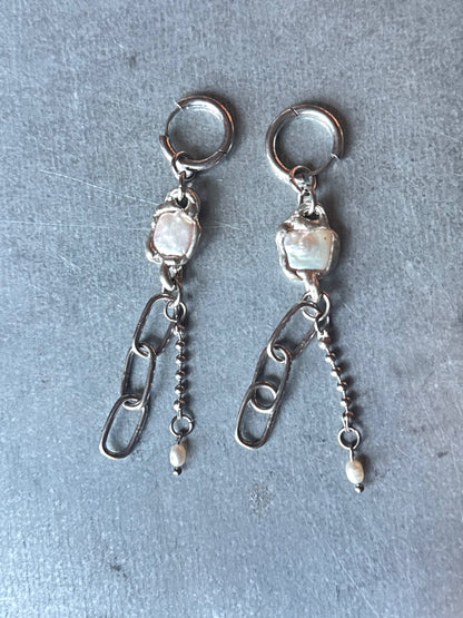 Nuri  | soldered Earring