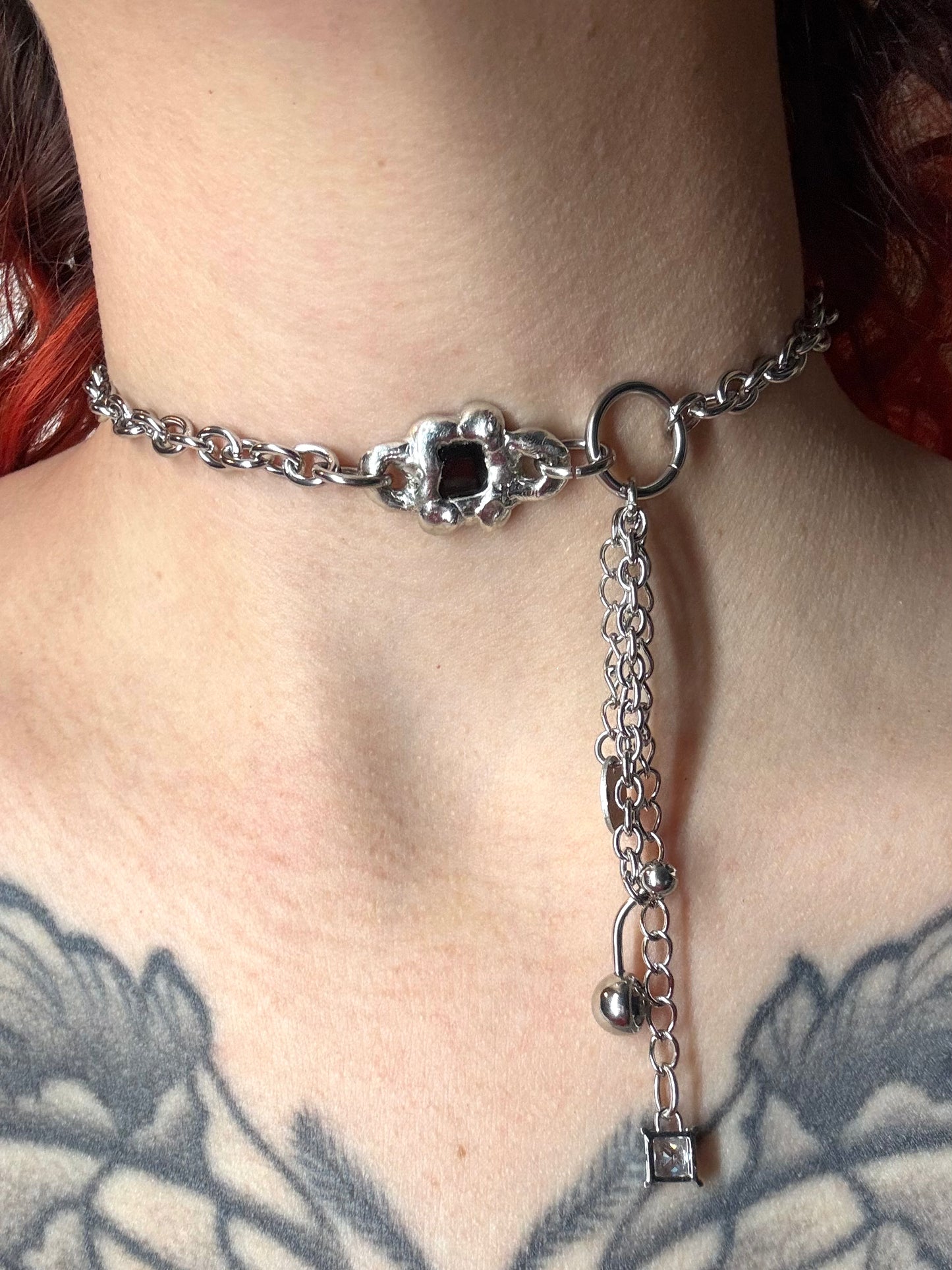 Nyelle black | soldered Necklace