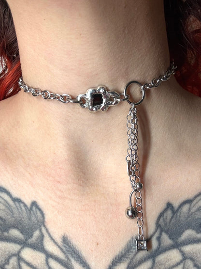 Nyelle black | soldered Necklace