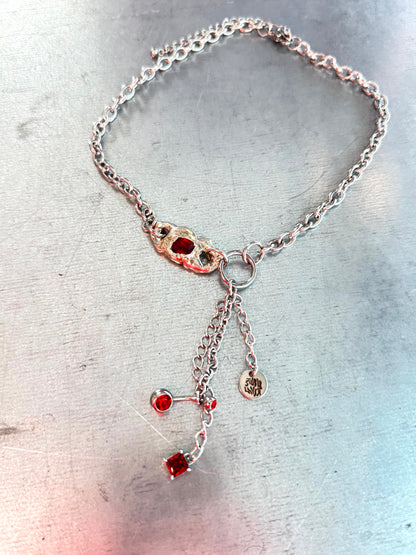 Nyelle red | soldered Necklace