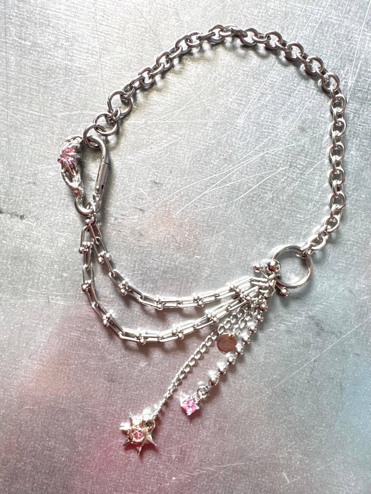 Orea | soldered Carabiner Necklace