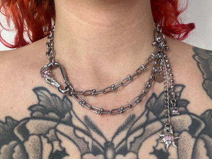 Orea | soldered Carabiner Necklace