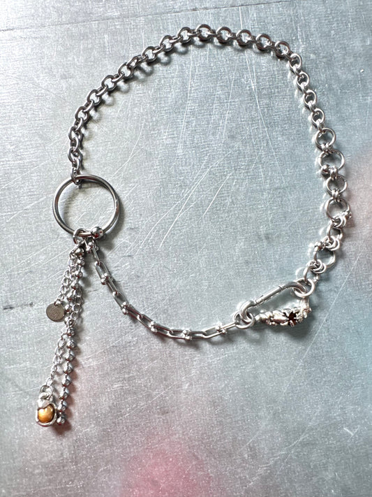 Orla | soldered Carabiner Necklace