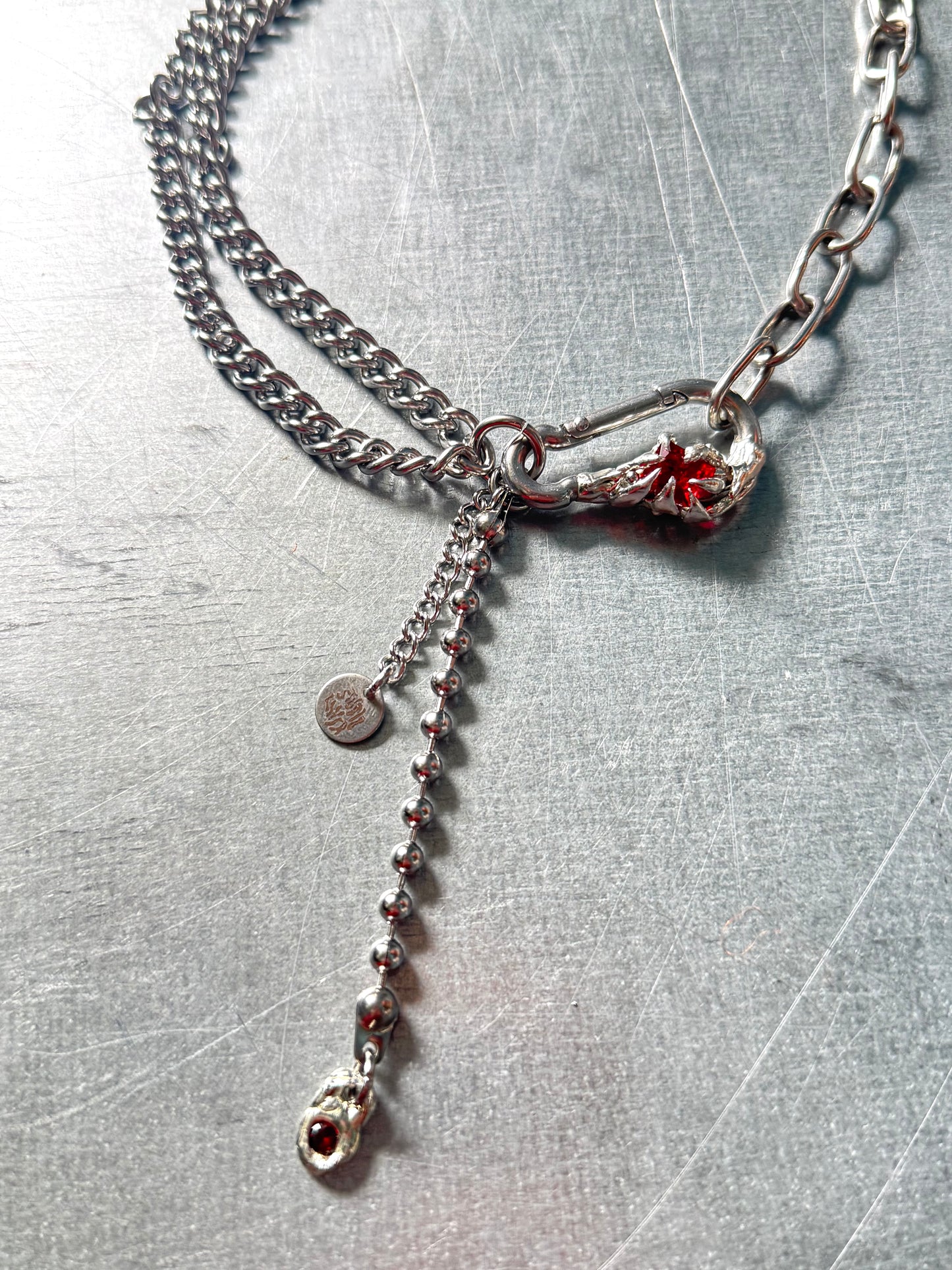 Rova | soldered Carabiner Necklace