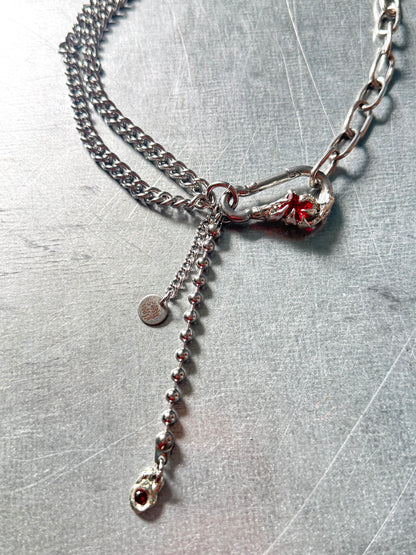 Rova | soldered Carabiner Necklace