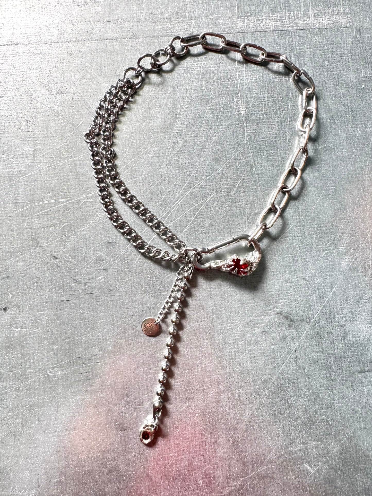 Rova | soldered Carabiner Necklace