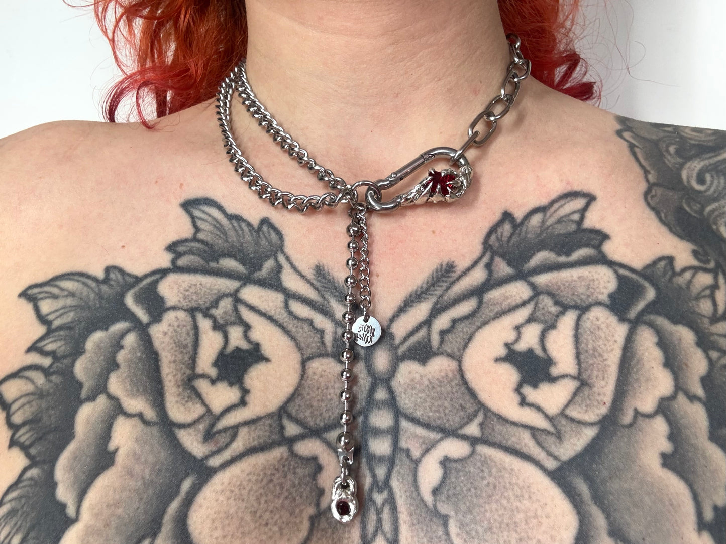 Rova | soldered Carabiner Necklace