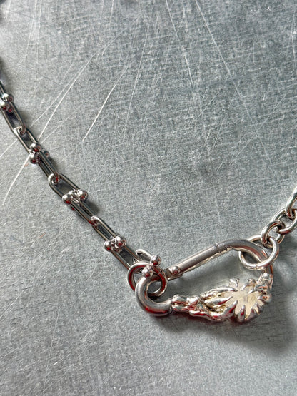 Ryna | soldered Carabiner Necklace